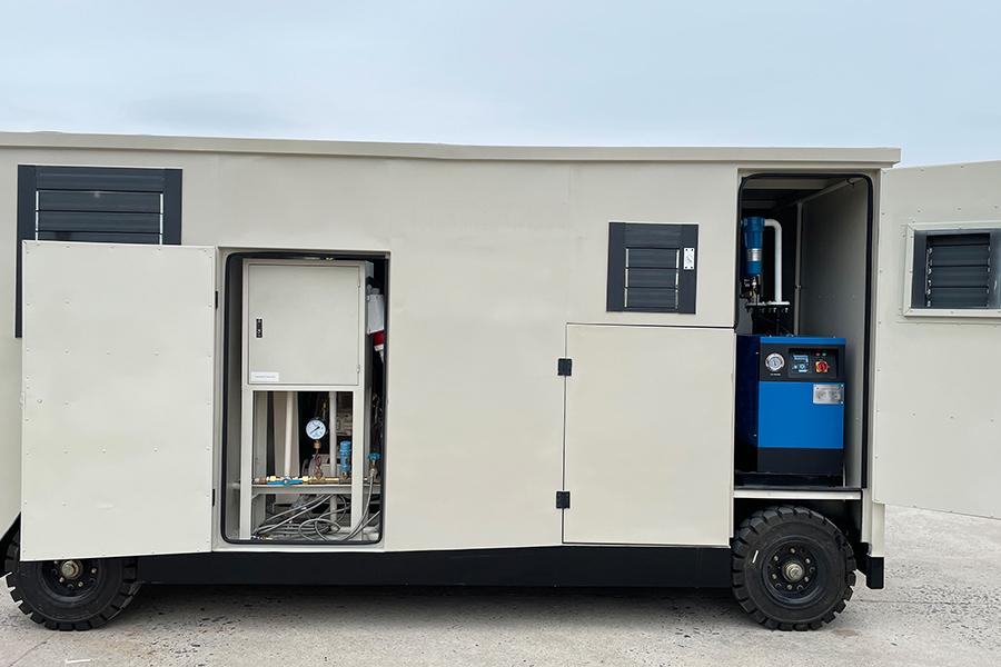 Trailer Type Portable Psa NITROGENIUM generator