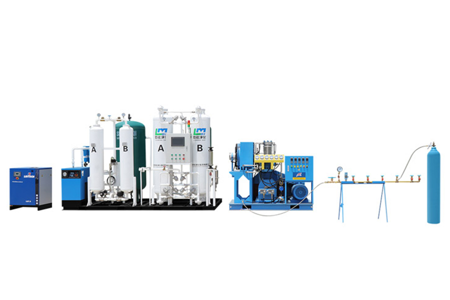 Medical onsite oxygeni saturitatem